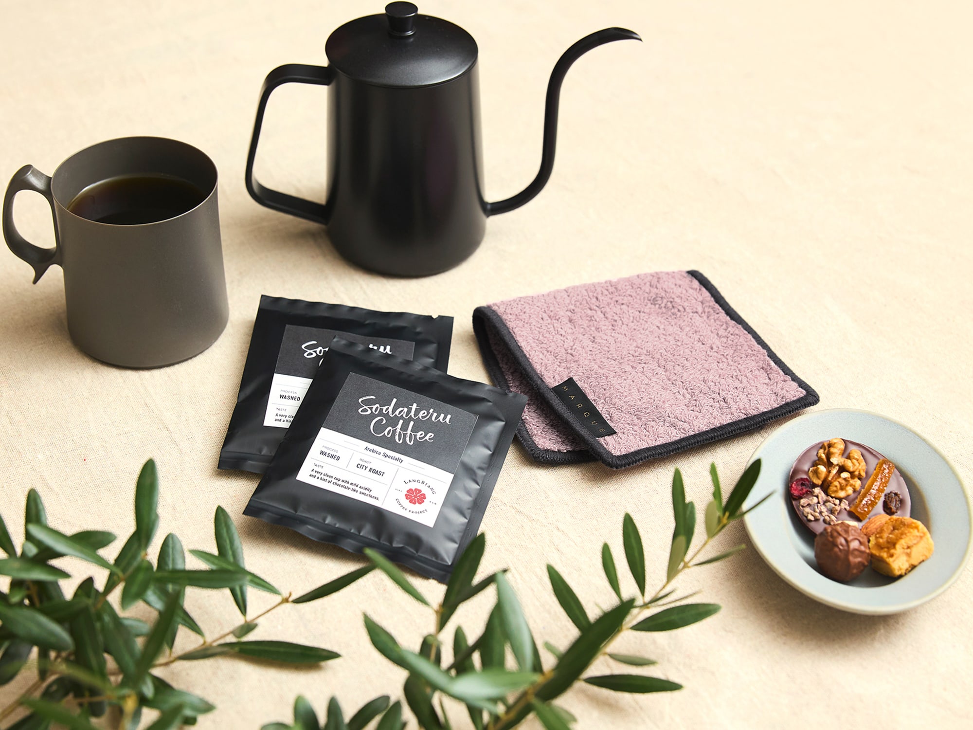 MARQUE ポッシュ sodateru coffeeセットのイメージ写真